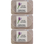 Handmade "Lavish Lavender" Glycerine Soap Bar 165g Gift Pack 3's